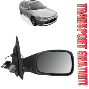 Oglinda Dreapta PEUGEOT 306 Estate Van (N_, 7_) din 1997 - 2000, Auto, Reglaj electric, Completa