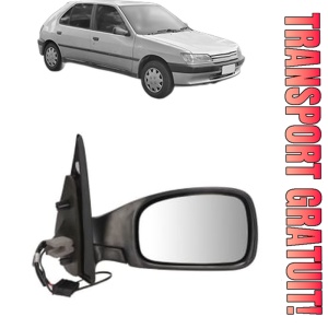 Oglinda Dreapta PEUGEOT 306 Hatchback Van din 1993 - 2001, Auto, Reglaj electric, Completa