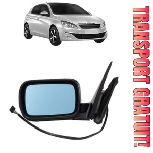 Oglinda Dreapta PEUGEOT 308 Hatchback Van (LB_) din 2015 - 2021, Auto, Reglaj electric, Completa