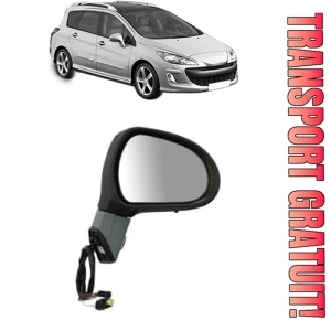Oglinda Dreapta PEUGEOT 308 SW I (4E_, 4H_) din 2007 - 2014, Auto, Reglaj electric, Completa