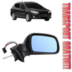 Oglinda Dreapta PEUGEOT 407 SW Estate Van (6E_) din 2009 - 2010, Auto, Reglaj electric, Completa
