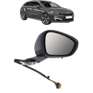 Oglinda Dreapta PEUGEOT 508 SW I (8E_) din 2010 - 2018, Auto, Reglaj electric, Completa - Img 2