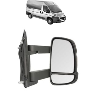 Oglinda Dreapta PEUGEOT BOXER Bus din 2006 - 2023, Auto, Reglaj manual, Completa - Img 2