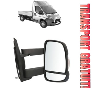 Oglinda Dreapta PEUGEOT BOXER Platform/Chassis din 2006 - 2023, Auto, Reglaj electric, Completa