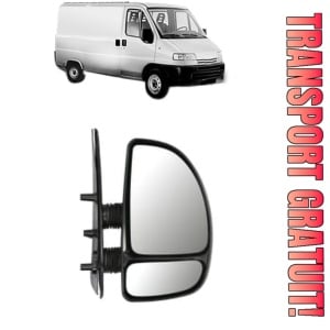 Oglinda Dreapta PEUGEOT BOXER Van (230L) din 1994 - 2002, Auto, Reglaj manual, Completa