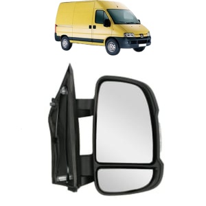 Oglinda Dreapta PEUGEOT BOXER Van din 2006 - 2023, Auto, Reglaj manual, Completa - Img 2