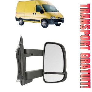 Oglinda Dreapta PEUGEOT BOXER Van din 2006 - 2023, Auto, Reglaj manual, Completa