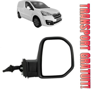 Oglinda Dreapta PEUGEOT PARTNER ORIGIN MPV (G_) din 2008 - 2013, Auto, Reglaj mecanic, Completa