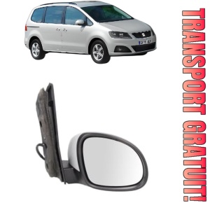 Oglinda Dreapta SEAT ALHAMBRA (710, 711) din 2010 - 2022, Auto, Reglaj electric, Completa