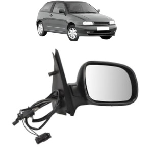 Oglinda Dreapta SEAT IBIZA II (6K1) din 1993 - 2002, Auto, Reglaj mecanic, Completa - Img 2