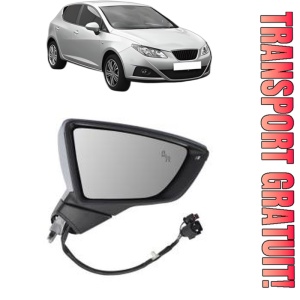 Oglinda Dreapta SEAT IBIZA IV (6J5, 6P1) din 2008 - 2017, Auto, Reglaj electric, Completa