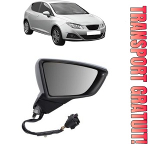Oglinda Dreapta SEAT IBIZA IV (6J5, 6P1) din 2008 - 2017, Auto, Reglaj electric, Completa