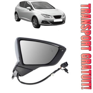 Oglinda Dreapta SEAT IBIZA IV (6J5, 6P1) din 2008 - 2017, Auto, Reglaj electric, Completa