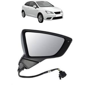 Oglinda Dreapta SEAT IBIZA IV SC (6J1, 6P5) din 2008 - 2016, Auto, Reglaj electric, Completa - Img 2