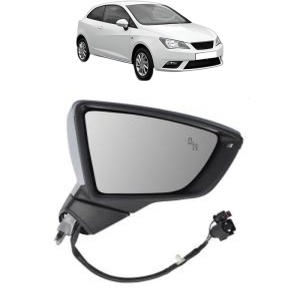 Oglinda Dreapta SEAT IBIZA IV SC (6J1, 6P5) din 2008 - 2016, Auto, Reglaj electric, Completa - Img 2
