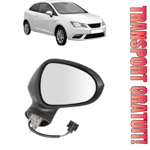 Oglinda Dreapta SEAT IBIZA IV SC (6J1, 6P5) din 2008 - 2016, Auto, Reglaj electric, Completa