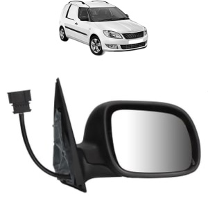 Oglinda Dreapta SKODA FABIA I Praktik (6Y5) din 2000 - 2007, Auto, Reglaj electric, Completa - Img 2