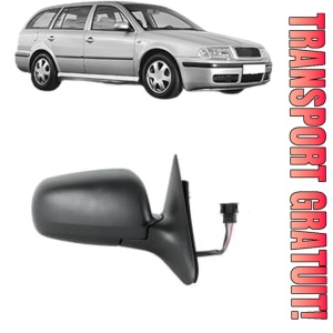 Oglinda Dreapta SKODA OCTAVIA I Combi (1U5) din 1998 - 2010, Auto, Reglaj electric, Completa