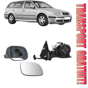 Oglinda Dreapta SKODA OCTAVIA I Combi (1U5) din 1998 - 2010, Auto, Reglaj electric, Completa