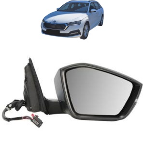Oglinda Dreapta SKODA OCTAVIA IV Combi (NX5, PV5) din 2019 - 2024, Auto, Reglaj electric, Completa - Img 2