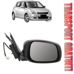 Oglinda Dreapta SUZUKI SWIFT III (MZ, EZ) din 2005 - 2015, Auto, Reglaj electric, Completa