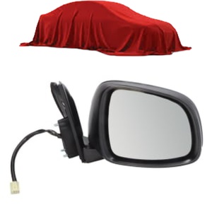 Oglinda Dreapta SUZUKI SX4 (EY, GY) din 2006 - 2015, Auto, Reglaj electric, Completa - Img 2
