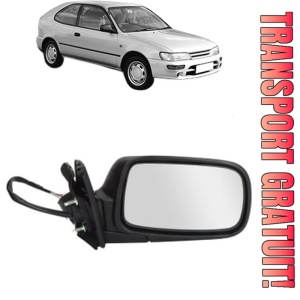 Oglinda Dreapta TOYOTA COROLLA Compact (_E10_) din 1992 - 1997, Auto, Reglaj electric, Completa