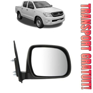 Oglinda Dreapta TOYOTA HILUX VII Platform/Chassis (_N1_, _N2_) din 2005, Auto, Reglaj manual, Completa