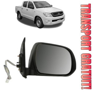 Oglinda Dreapta TOYOTA HILUX VII Platform/Chassis (_N1_, _N2_) din 2005, Auto, Reglaj electric, Completa