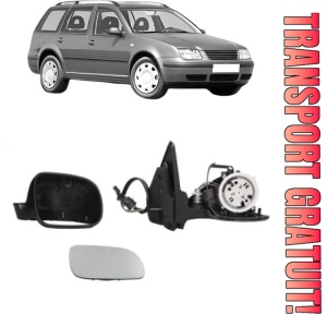 Oglinda Dreapta Volkswagen BORA din 1998 - 2005, Auto, Reglaj mecanic, Completa