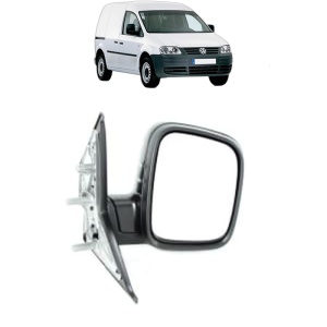 Oglinda Dreapta Volkswagen CADDY III MPV (2KB, 2KJ, 2CB, 2CJ) din 2004 - 2015, Auto, Reglaj manual, Completa - Img 2