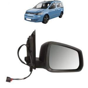 Oglinda Dreapta Volkswagen CADDY IV Box Body/MPV (SAA, SAH) din 2015 - 2020, Auto, Reglaj electric, Completa - Img 2