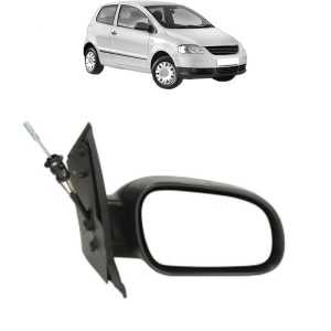 Oglinda Dreapta Volkswagen FOX Hatchback (5Z1, 5Z3, 5Z4, 5Z5) din 2003 - 2021, Auto, Reglaj mecanic, Completa - Img 2