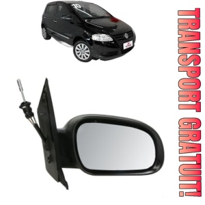 Oglinda Dreapta Volkswagen FOX Van (5Z1) din 2010 - 2011, Auto, Reglaj mecanic, Completa