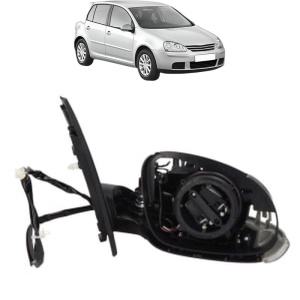 Oglinda Dreapta Volkswagen GOLF V (1K1) din 2003 - 2009, Auto, Reglaj electric, Completa - Img 2