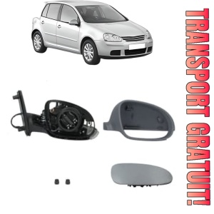 Oglinda Dreapta Volkswagen GOLF V (1K1) din 2003 - 2009, Auto, Reglaj electric, Completa