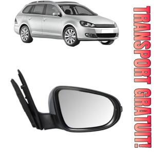 Oglinda Dreapta Volkswagen GOLF VI Variant (AJ5) din 2009 - 2013, Auto, Reglaj electric, Completa