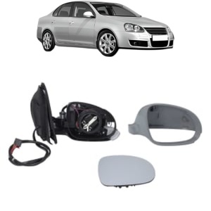 Oglinda Dreapta Volkswagen JETTA III (1K2) din 2004 - 2010, Auto, Reglaj electric, Completa - Img 2