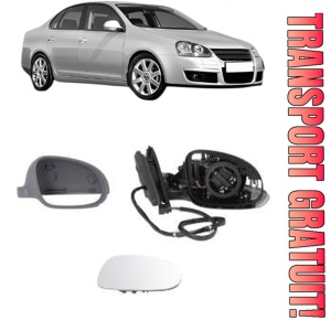 Oglinda Dreapta Volkswagen JETTA III (1K2) din 2004 - 2010, Auto, Reglaj electric, Completa