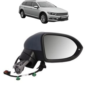 Oglinda Dreapta Volkswagen PASSAT ALLTRACK B8 Variant (3G5, CB5) din 2015 - 2024, Auto, Reglaj electric, Completa - Img 2