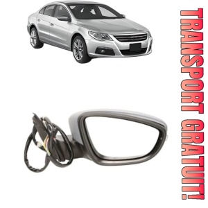 Oglinda Dreapta Volkswagen PASSAT CC B6 (357) din 2008 - 2012, Auto, Reglaj electric, Completa