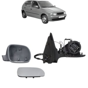Oglinda Dreapta Volkswagen POLO Estate Van (6V5) din 1995 - 2001, Auto, Reglaj electric, Completa - Img 2