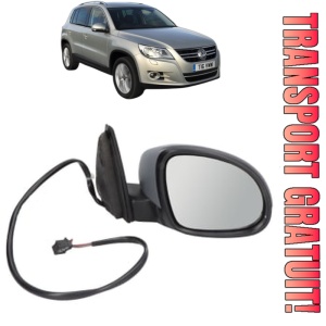 Oglinda Dreapta Volkswagen TIGUAN VAN (5N_) din 2007 - 2018, Auto, Reglaj electric, Completa