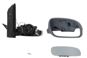 Oglinda Dreapta Volkswagen TOURAN Box Body/MPV (1T1, 1T2) din 2003 - 2010, Auto, Reglaj electric, Completa - Img 3