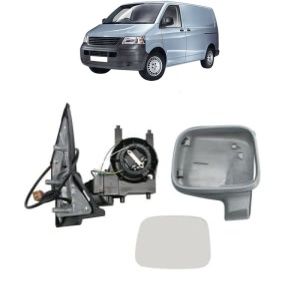 Oglinda Dreapta Volkswagen TRANSPORTER T5 Van (7HA, 7HH, 7EA, 7EH) din 2003 - 2015, Auto, Reglaj electric, Completa - Img 2