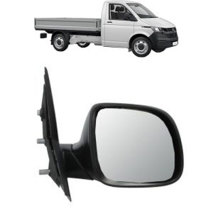 Oglinda Dreapta Volkswagen TRANSPORTER T6 Platform/Chassis (SFD, SFE, SFL, SFZ, SJD, SJ din 2015 - 2024, Auto, Reglaj electric, Completa - Img 2