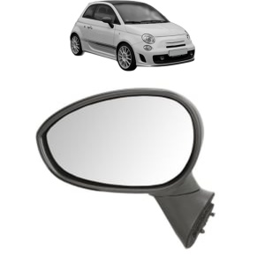 Oglinda Stanga ABARTH 500C / 595C / 695C din 2008 - 2016, Auto, Reglaj electric, Completa - Img 2