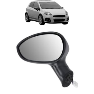 Oglinda Stanga ABARTH GRANDE PUNTO din 2007 - 2010, Auto, Reglaj electric, Completa - Img 2