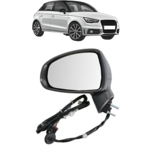 Oglinda Stanga AUDI A1 Sportback (8XA, 8XF) din 2011 - 2018, Auto, Reglaj electric, Completa - Img 2