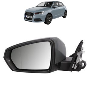 Oglinda Stanga AUDI A1 Sportback (GBA) din 2018, Auto, Reglaj electric, Completa - Img 2
